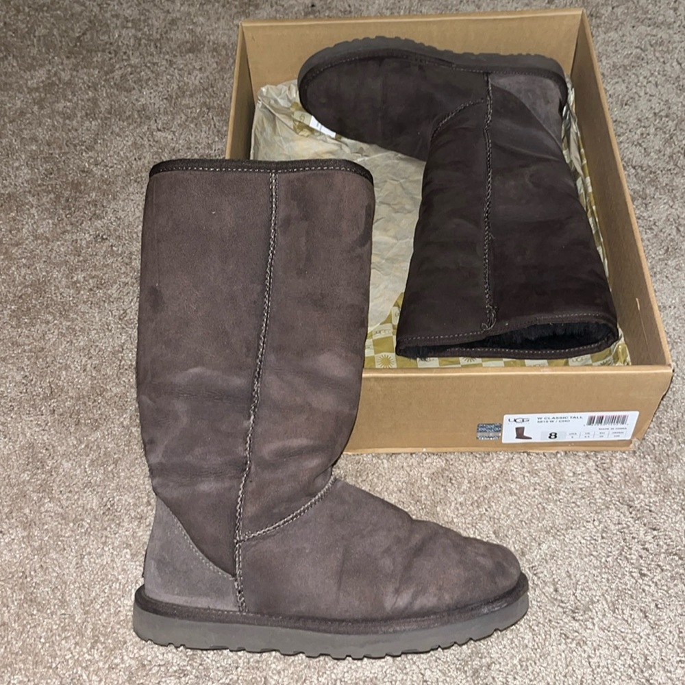 UGG Classic Tall Chocolate boots